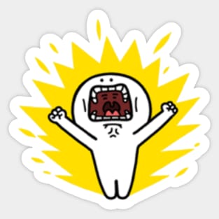 The Hard Life by Hozo - KakaoTalk Friend (Furious) Sticker